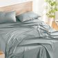 Sanders Collection Premium Bamboo 4-Piece Queen Sheet Set in Silver, , large