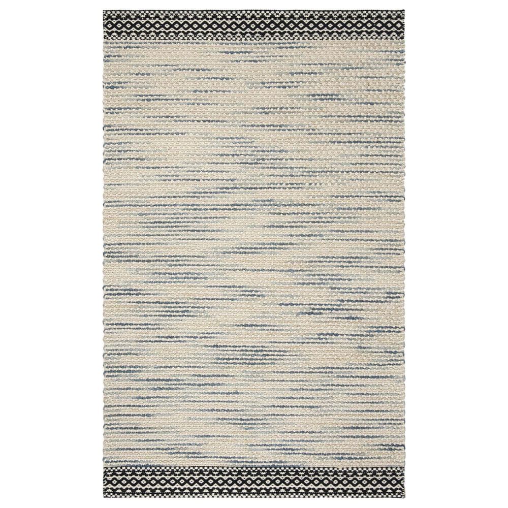 Safavieh Natura 5" x 8" Black and Ivory Area Rug, , large
