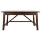 Ashley Baldridge Large Leg Desk in Rustic Brown, , large