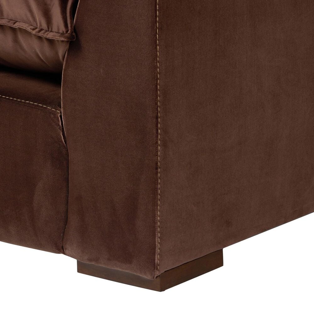 Four Hands Kosa Stationary Sofa in Surrey Cocoa, , large