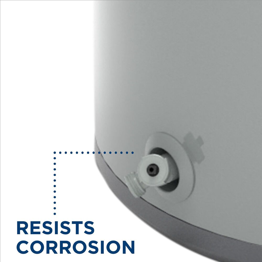 GE Appliances 30-Gallon Smart Tall Electric Water Heater in Gray, , large