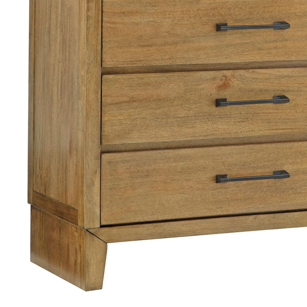 Ashley Sherbana 5-Drawer Chest in Light Brown, , large