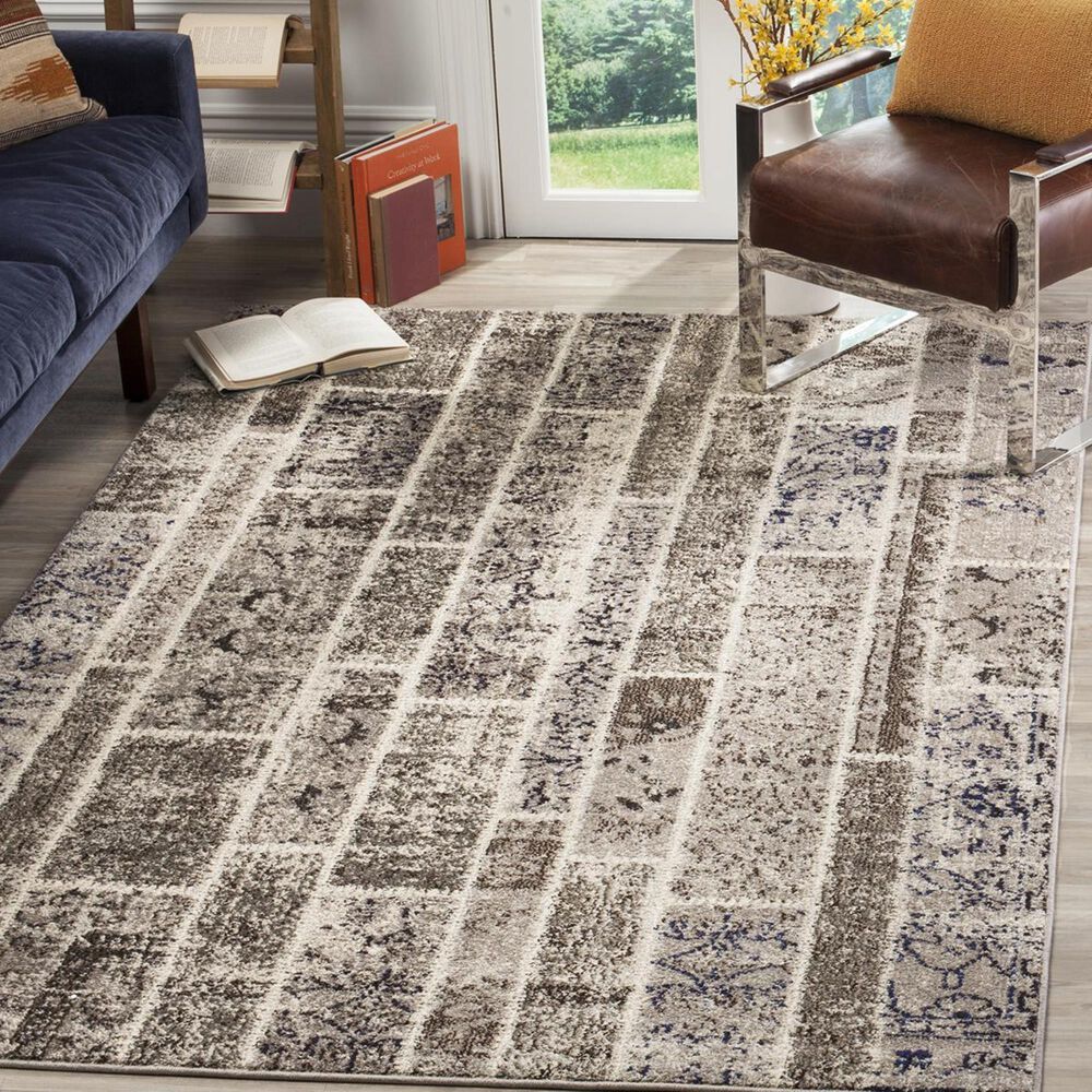Safavieh Monaco MNC216P-3 3&#39; x 5&#39; Beige/Multi Area Rug, , large
