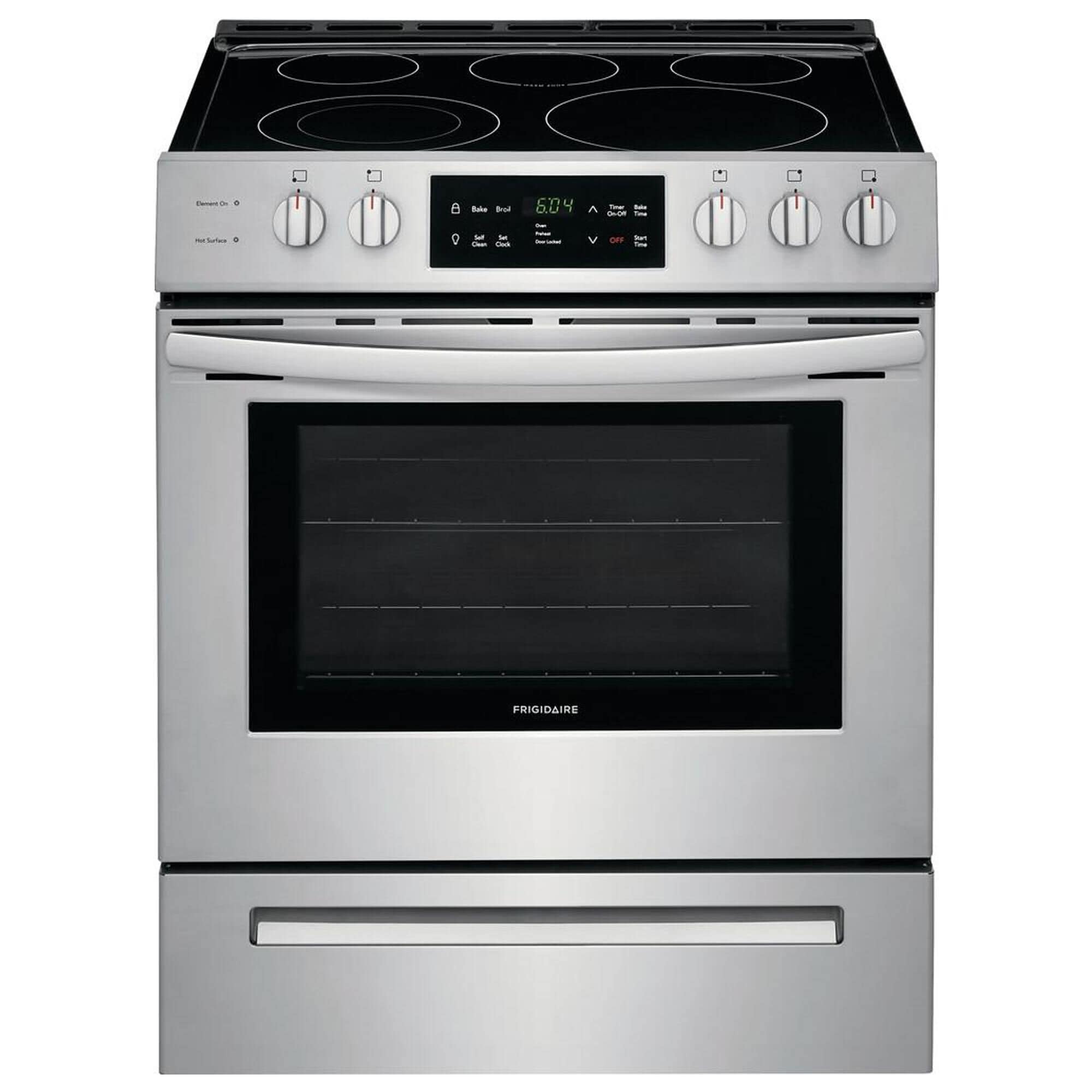 frigidaire smooth top range