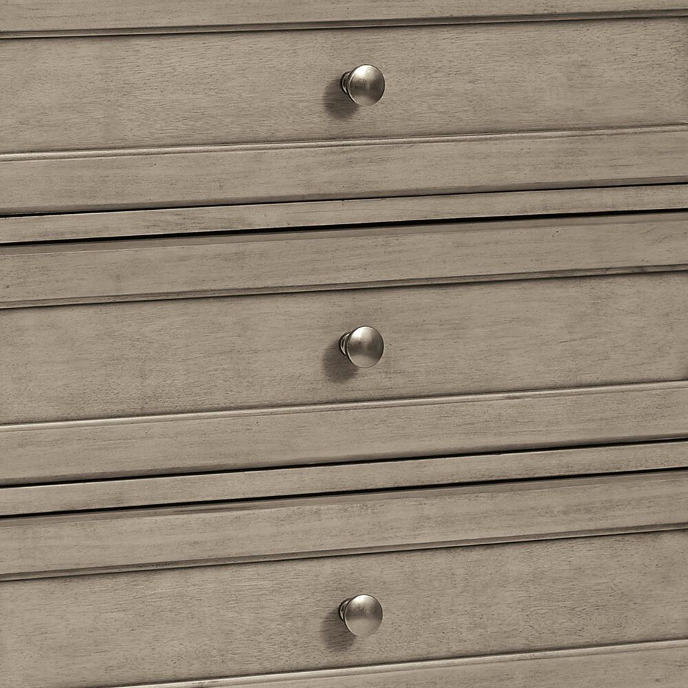 Signature Design by Ashley Lettner Youth 5 Drawer Chest in Light Gray, , large
