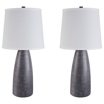 Ashley Shavontae Table Lamp in Gray (Set of 2), , large