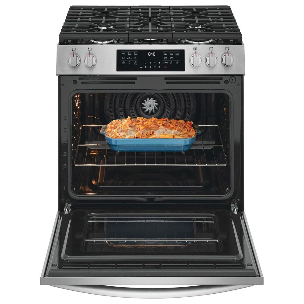 Frigidaire Gallery 5.1 Cu. Ft. Gas Range with Total Convection in Stainless Steel, , large