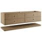 James Martin Allamari 72" Double Bathroom Vanity in Dune Mist with 3 cm Victorian Silver Top, Rectangular Sinks and FreePower Wireless Charger, , large