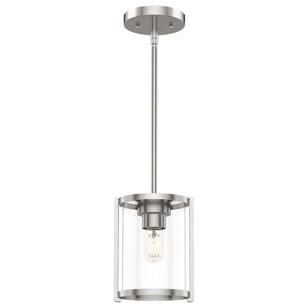 Hunter Astwood 1-Light Mini Pendant in Brushed Nickel, , large