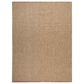 Nourison Horizon HOZ02 Natural 10" x 14" Indoor/Outdoor Area Rug, , large