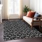 Dalyn Rug Company Wonderland WN22 5" x 7"6" Black Indoor/Outdoor Area Rug, , large