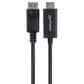 Manhattan 10" DisplayPort Male to HDMI Male Cable in Black, , large