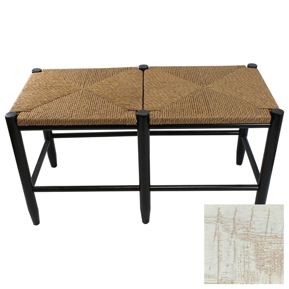 Other Calabash Entryway Bench in Woodleaf White, , large