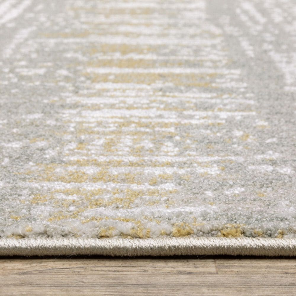 Oriental Weavers Mallory Gold and Brown 2'3" x 7'6" Runner, , large