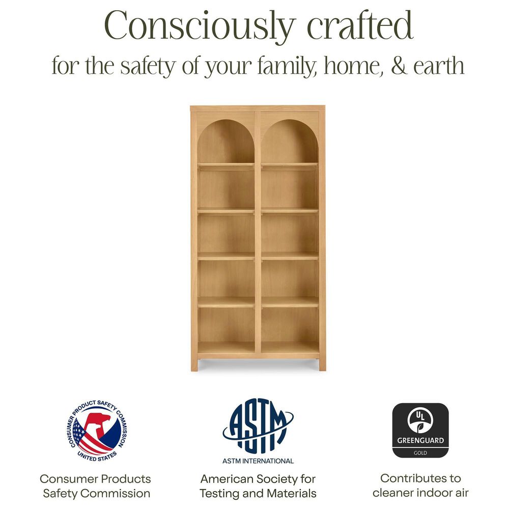 DaVinci Eloise Bookcase in Honey, , large