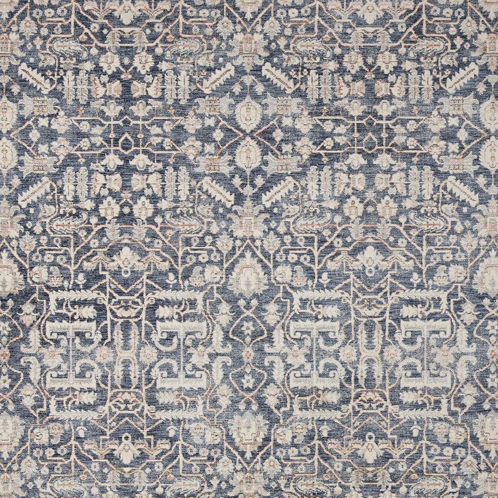 Amber Lewis x Loloi Zuma 7&#39;10&quot; x 10&#39; Blue and Ivory Area Rug, , large