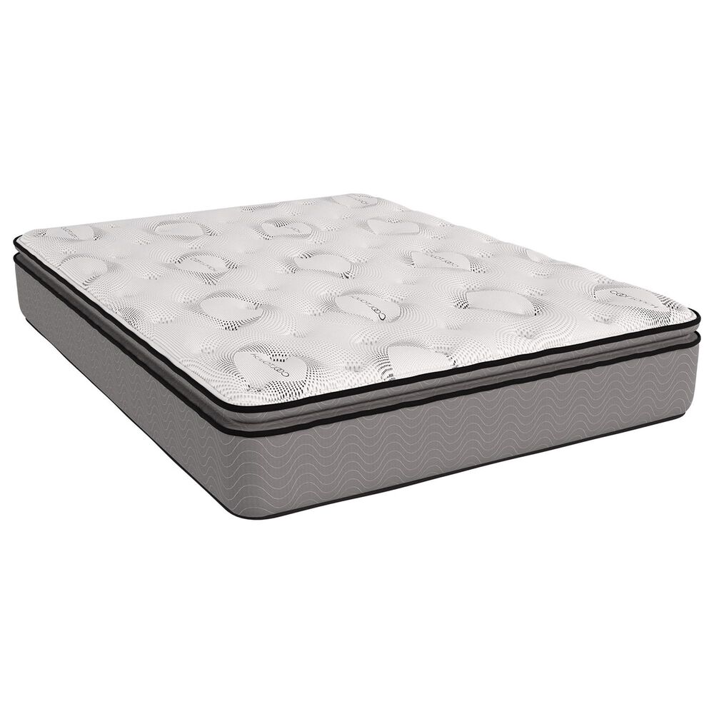 Southerland Jasmine Plush Pillow Top Twin Mattress with High Profile Box Spring, , large