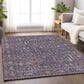 Dalyn Rug Company Hatay HY5 10" x 14" Eggplant Area Rug, , large