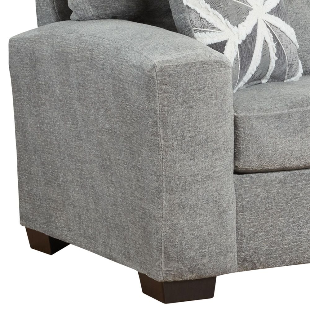 Arapahoe Home Stationary Loveseat in Posh Grey, , large