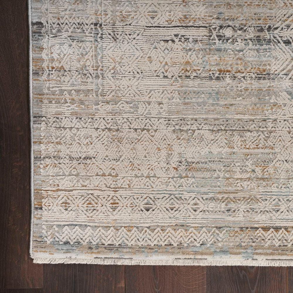 Nourison Lynx 2&#39;3&quot; x 8&#39; Ivory and Multicolor Runner, , large
