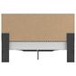 Ashley Zuraleus King Upholstered Storage Bed in Matte Black and Chrome, , large