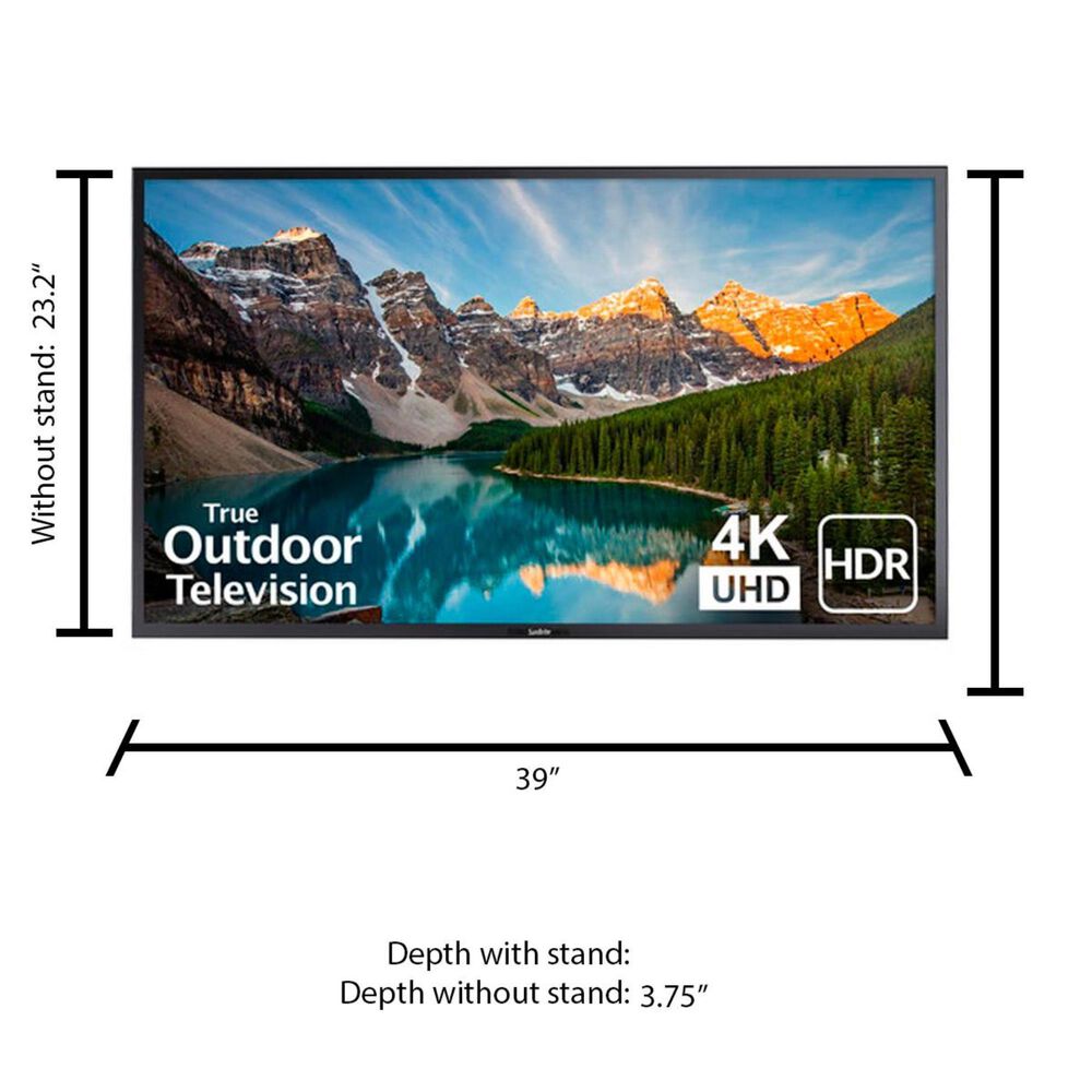 SunBrite 43&quot; Veranda 2 Series - LED - Outdoor - Full Shade - 2160p - 4K UHD TV with HDR, , large