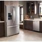 Whirlpool 27 Cu. Ft. 36" Wide French Door Refrigerator in Fingerprint Resistant Stainless Steel with Dual Icemaker, , large