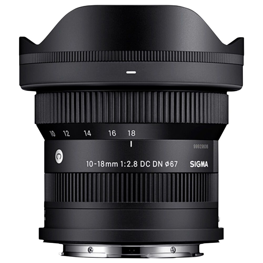 Sigma 10-18mm f/2.8 DC DN Contemporary Lens for Sony E-Mount in Black, , large