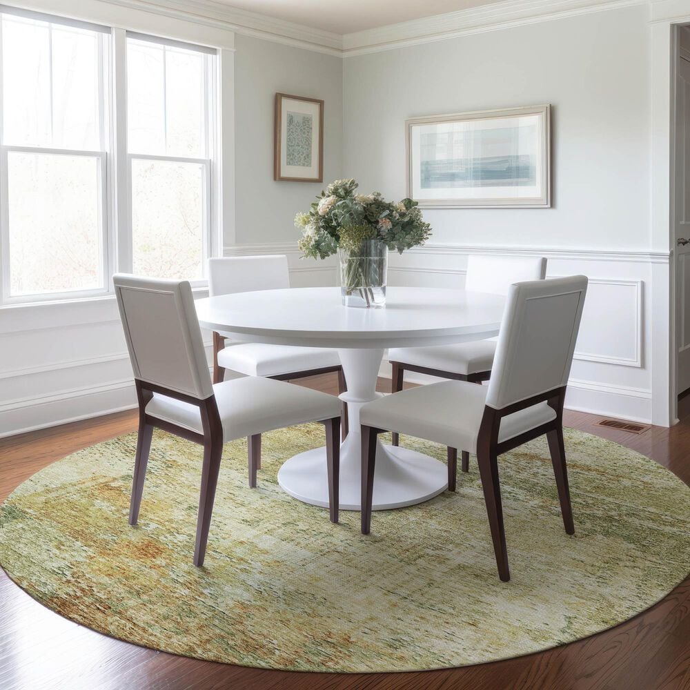Dalyn Rug Company Solace SL5 8&#39; Round Fern Area Rug, , large