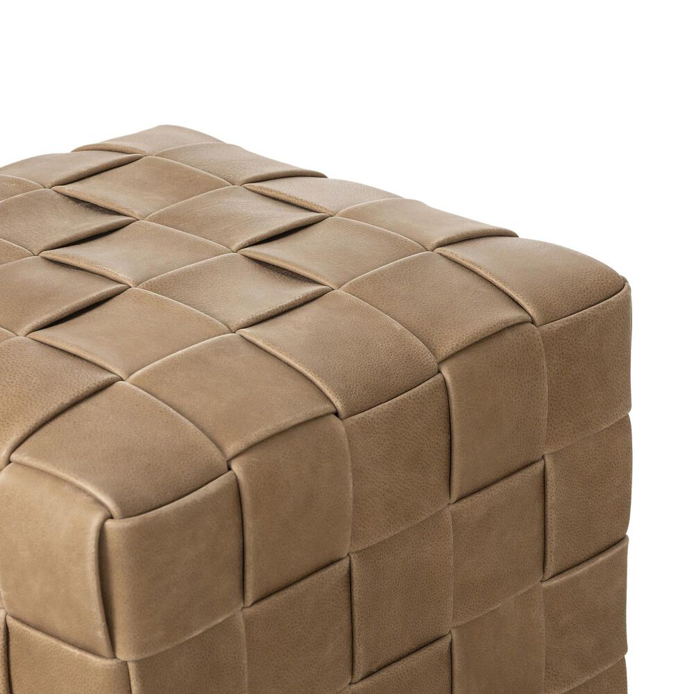 Four Hands Flores Ottoman in Palermo Drift, , large