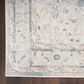 Nourison Astra Machine Washable 9" x 12" Light Blue Area Rug, , large