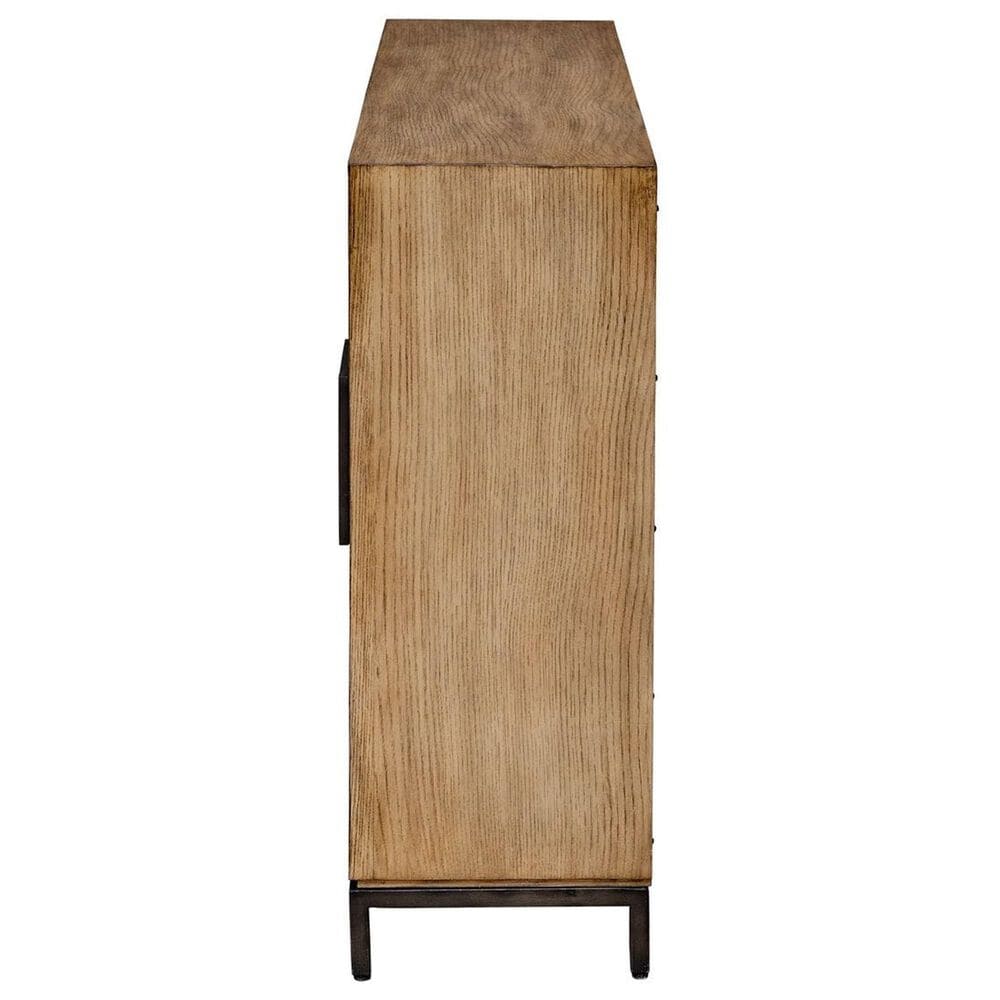 Uttermost Paltrow 2-Door Media Storage in Bronze and Brown, , large