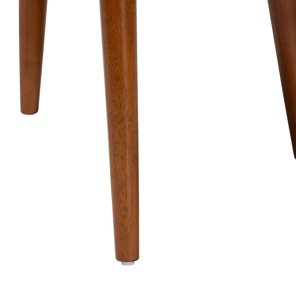 Baxton Studio Flora Side Chair in Oak Medium Brown (Set of 2), , large