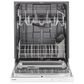 Whirlpool 24" Pocket Handle Dishwasher in White, , large