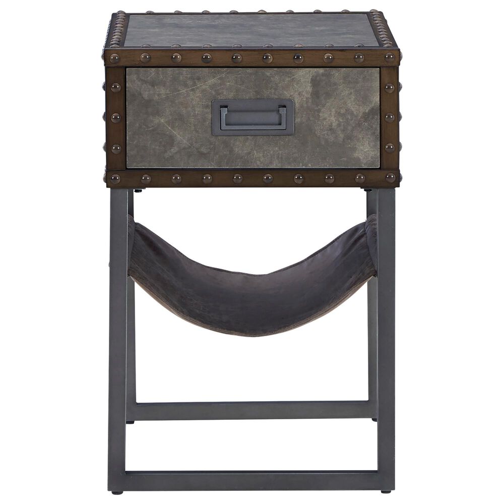 Ashley Derrylin End Table in Bronze and Brown, , large
