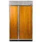 Sub Zero Framed Door Panel Retrofit Kit for BI-48S in Stainless Steel, , large