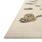 Rifle Paper Co. x Loloi Highgrove Animal Print Cream 3"6" x 5"6" Area Rug, , large
