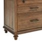 Riva Ridge Hensley 3-Drawer Workstation Combo File in Honey, , large