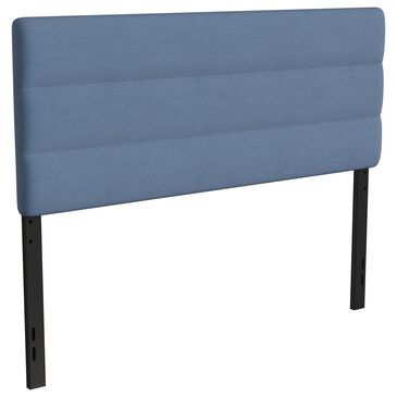 Flash Furniture Paxton Queen Upholstered Headboard in Blue, , large