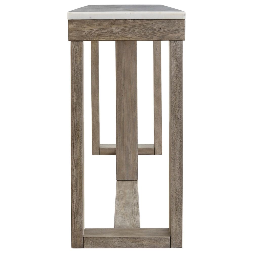 Ashley Loyaska Sofa Table in Grayish Brown and Ivory, , large