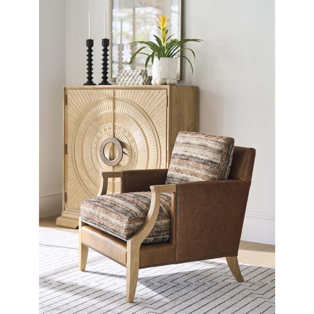 Lexington Home Brands Treadwell Chair in Weathered Oak, , large