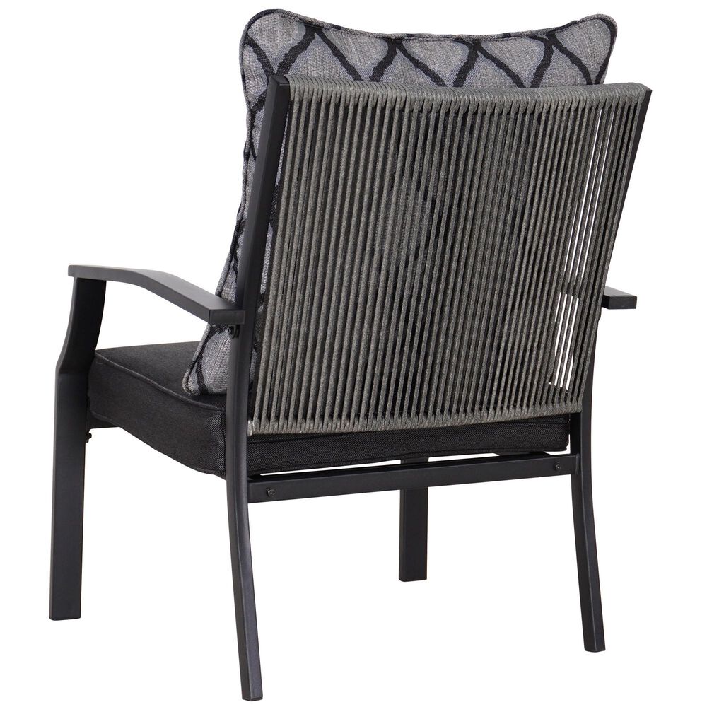 Global Note Collections Devon 3-Piece Chat Set in Ash Grey and Beluga Teardrop, , large