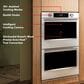 KitchenAid 10 Cu. Ft. Smart Electric Double Wall Oven with Intelligent Cooking Camera in PrintShield Stainless Steel, , large