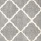 Safavieh Parma Shag PMA521G 6"7" Round Grey and Cream Area Rug, , large