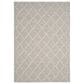 Safavieh Natura NAT310B 6" x 9" Silver and Ivory Area Rug, , large