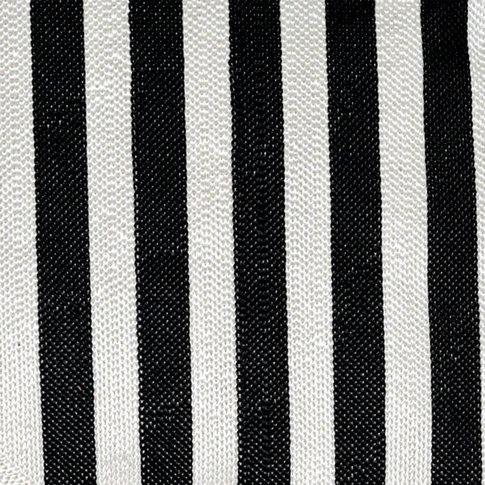 Eichholtz Spray 20" Square Throw Pillow in Black and White, , large