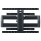 Sanus Full-Motion Wall Mount for 42" - 90" TVs in Black with Red 6" HDMI Cable and Black 7-Outlet Surge Protector Power Strip, , large