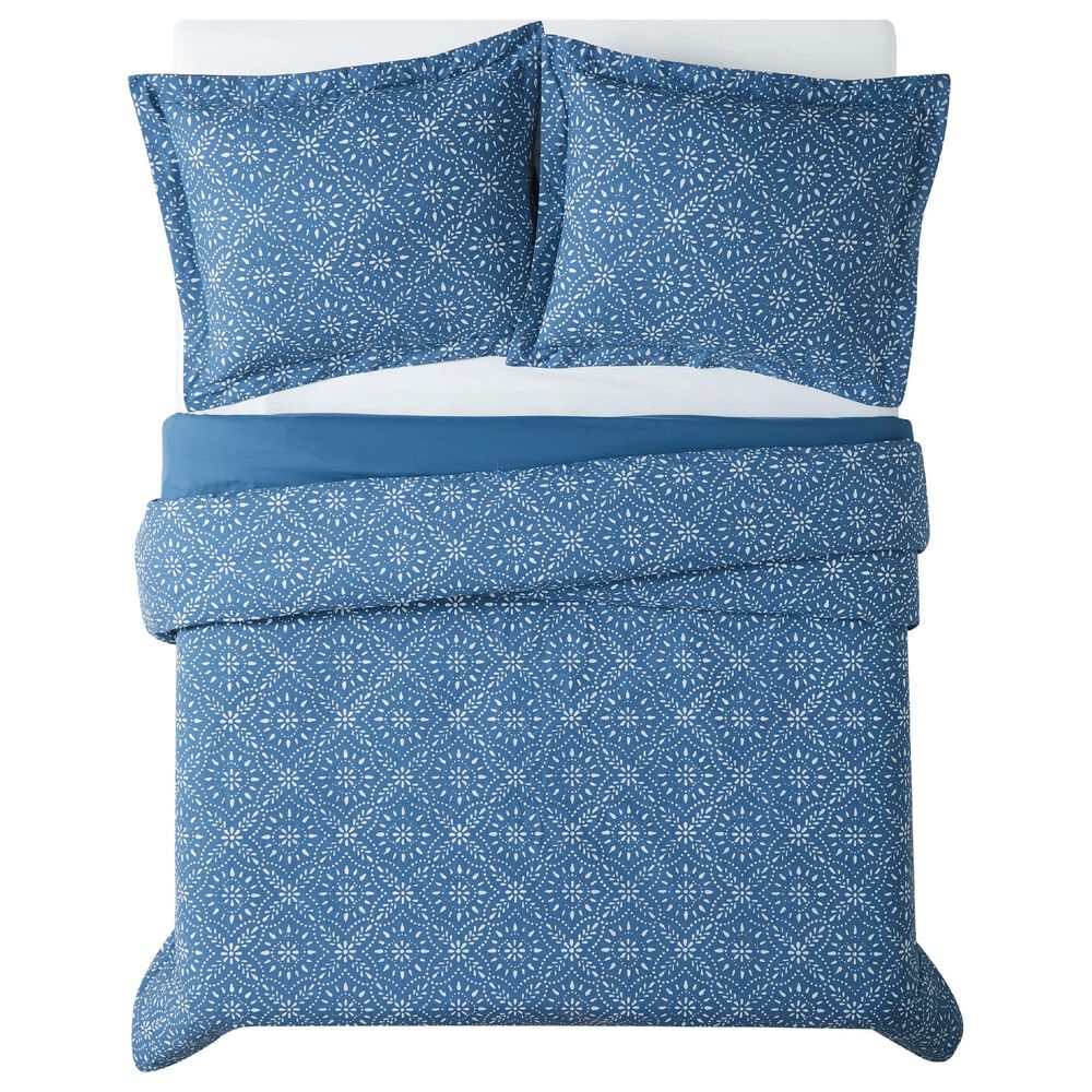 Pem America Katrine 3-Piece Full/Queen Duvet Set in Blue, , large