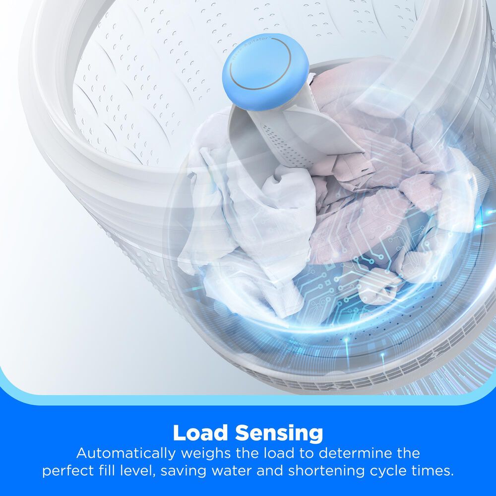 Midea Midea 3.9 Cu. Ft. Top Load Washer with Power Boost Agitator, , large