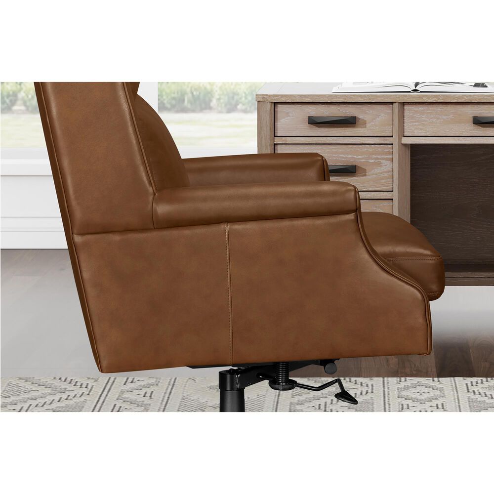 Parker House Leather Desk Chair in Renaissance Chestnut, , large